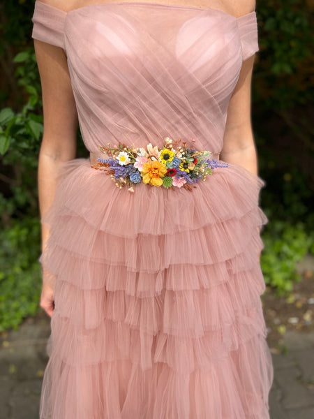 Summer sunflower belt