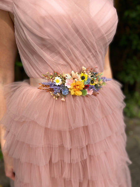 Summer sunflower belt
