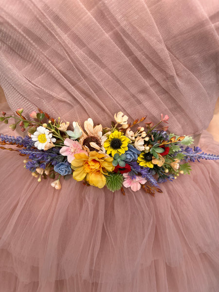 Summer sunflower belt