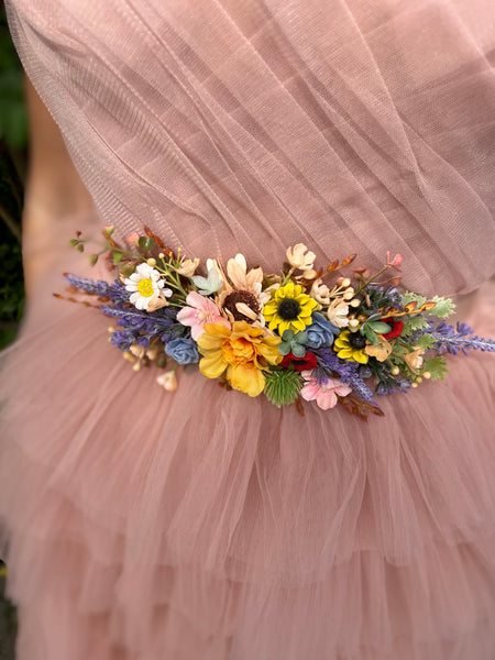Summer sunflower belt