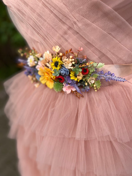 Summer sunflower belt