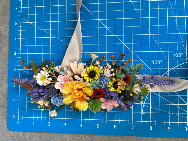 Summer sunflower belt