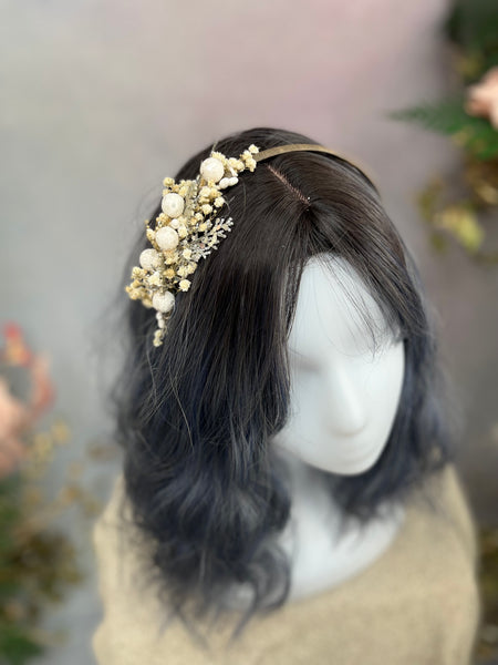 Christmas flower headband