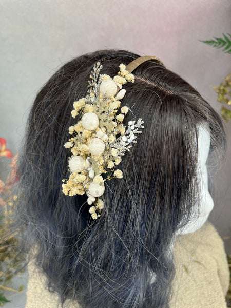 Christmas flower headband