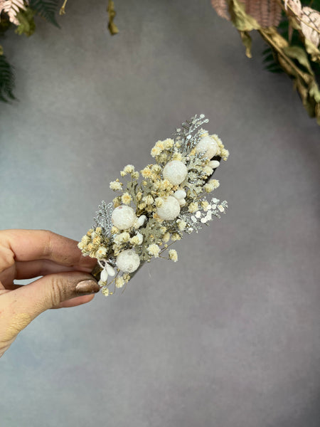 Christmas flower headband