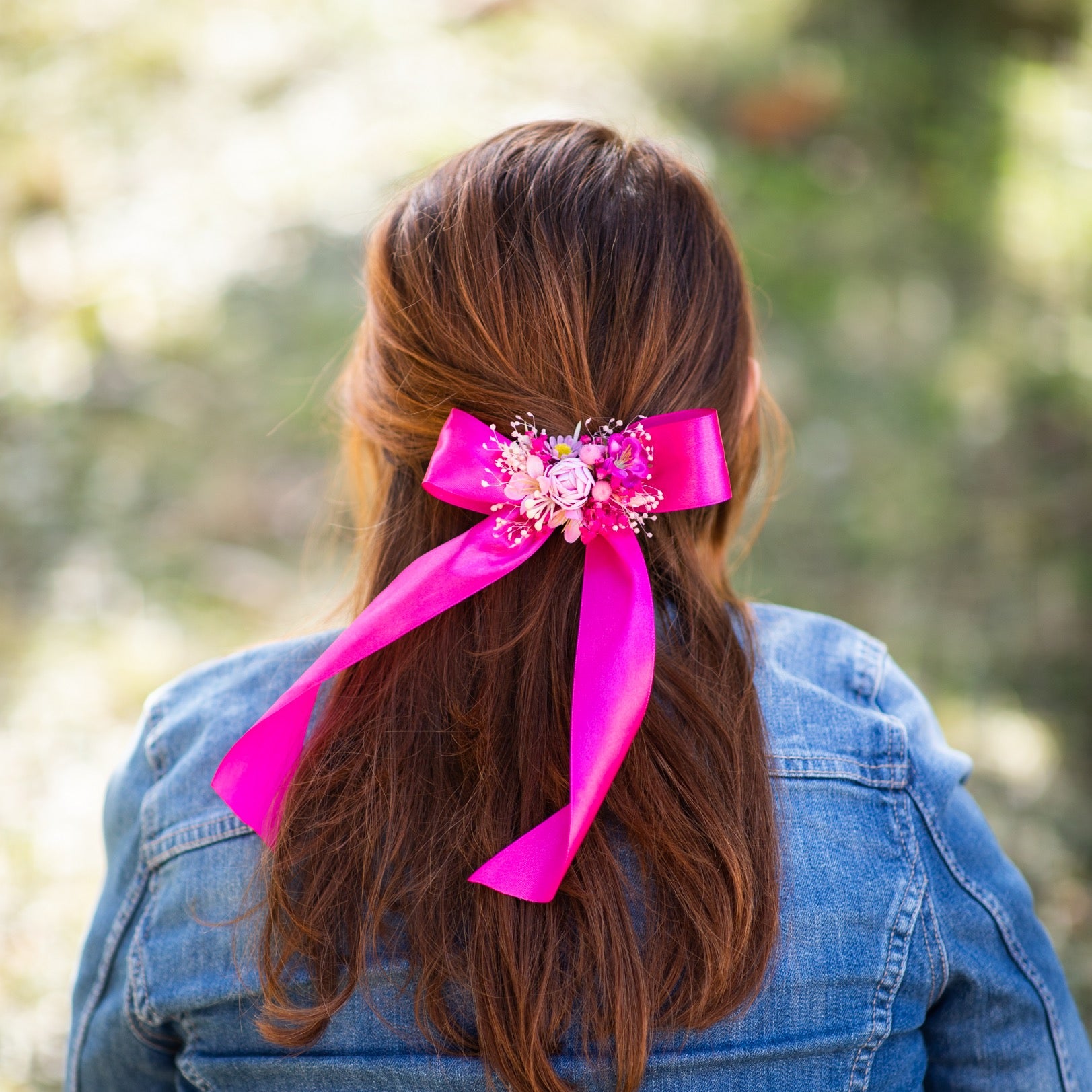 M me eme／Volume ribbon hair clip(eme10361) | All Item | Mmeeme