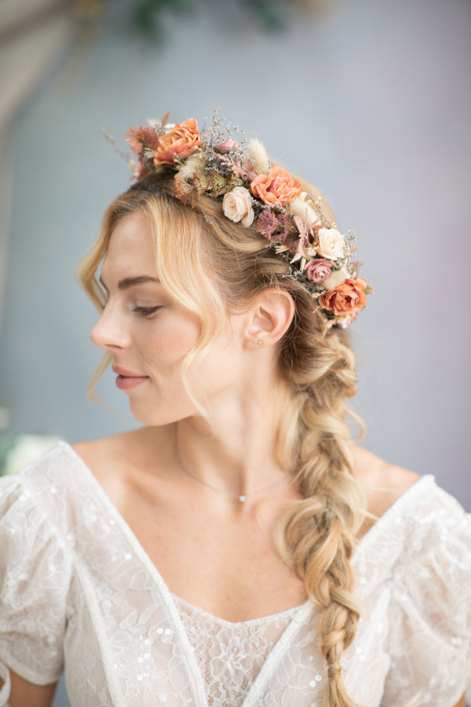 Bohemian on sale flower headbands