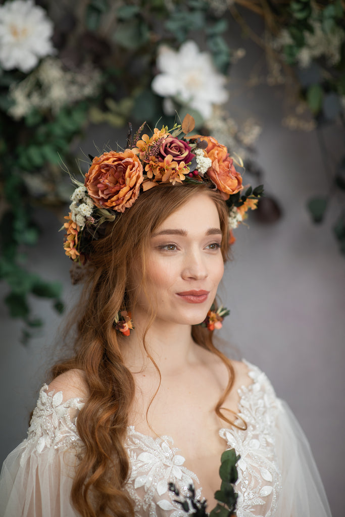 Real 2025 flower headpiece