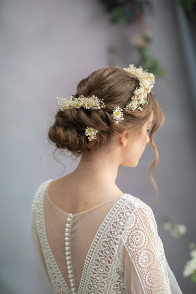 Daisy flower headband