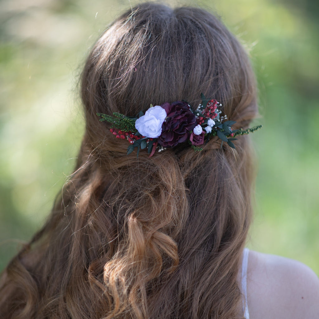 Pink colour Bridal Hair Gajra / Beautiful Rose Gajra Floral Hair  Accessories / Juda ka Phool / Hair Flower / /