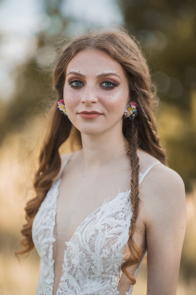 Meadow flower earrings