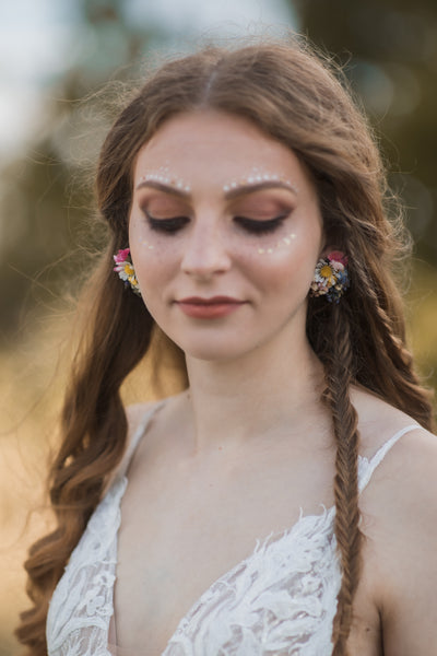 Meadow flower earrings