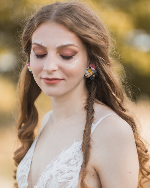 Meadow flower earrings