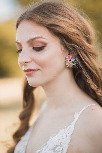 Meadow flower earrings