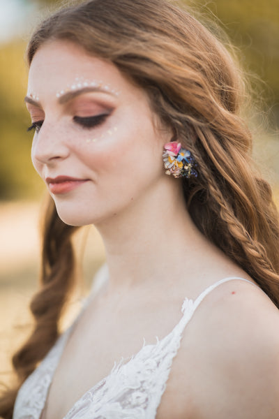 Meadow flower earrings