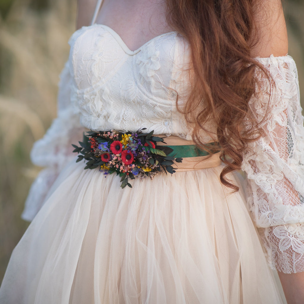 Leather bridal hot sale belt