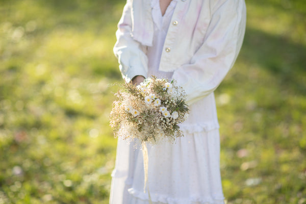 Natural bridal bouquet baby's breath Wedding bouquet 2021 Rustic bouquet Wedding accessories Magaela Handmade Barn wedding Dried flowers