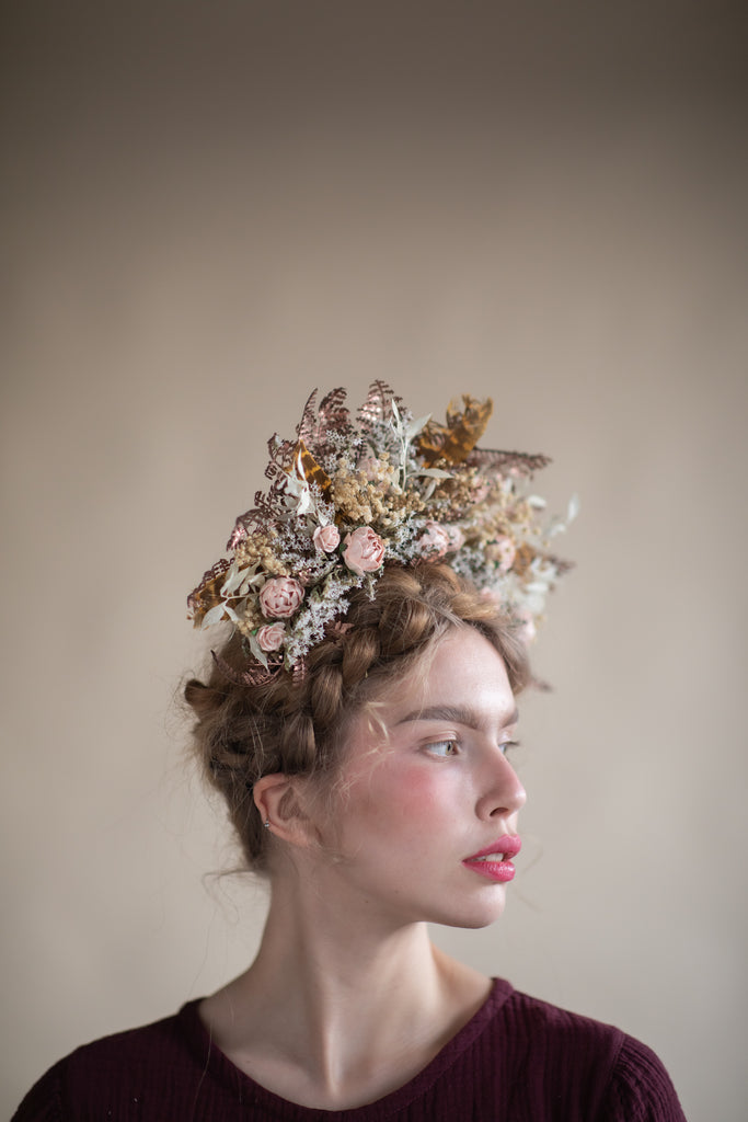 Vintage flower shop headbands
