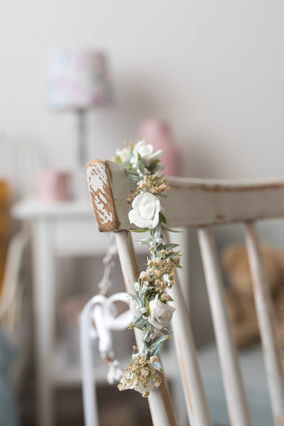 Hair crown for first holy communion