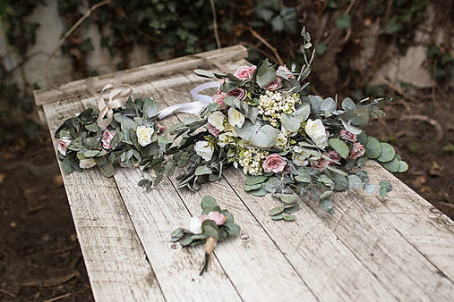 Eucalyptus wedding bouquet Bridal bouquet Flower Bridal Bouquet Boho Bouquet Rustic Bouquet Bridesmaid Bouquet Artificial Bouquet