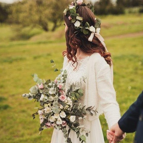 Eucalyptus wedding bouquet Bridal bouquet Flower Bridal Bouquet Boho Bouquet Rustic Bouquet Bridesmaid Bouquet Artificial Bouquet