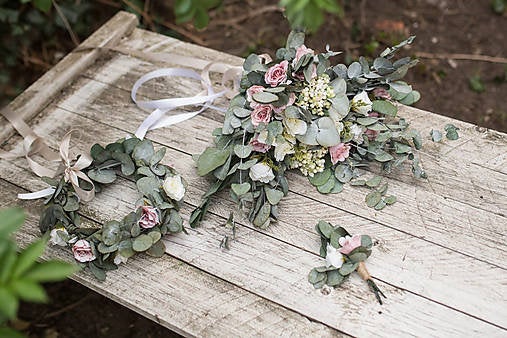 Eucalyptus wedding bouquet Bridal bouquet Flower Bridal Bouquet Boho Bouquet Rustic Bouquet Bridesmaid Bouquet Artificial Bouquet