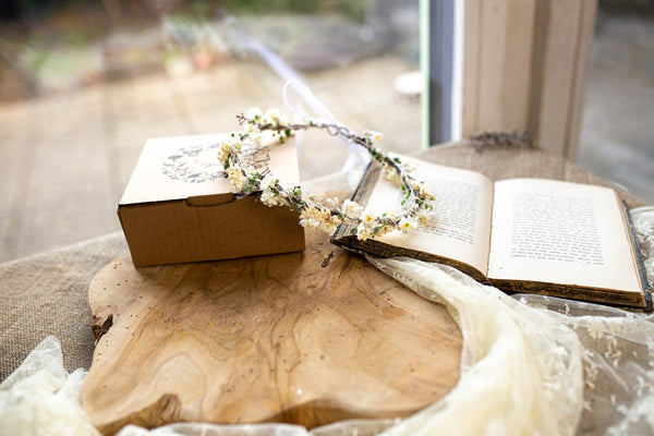 Ivory First Holy Communion Hair Crown