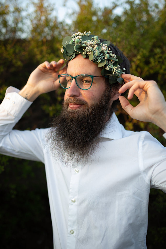 Flower crowns for men discount