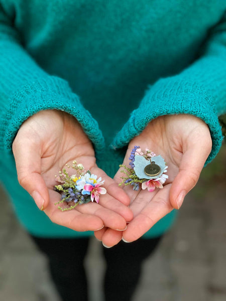 Meadow flower earrings