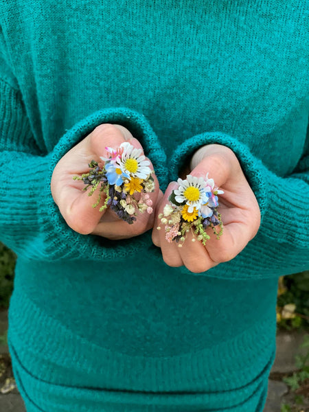 Meadow flower earrings