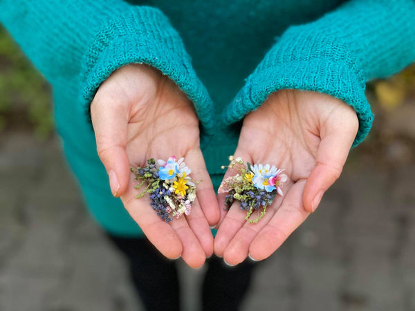 Meadow flower earrings