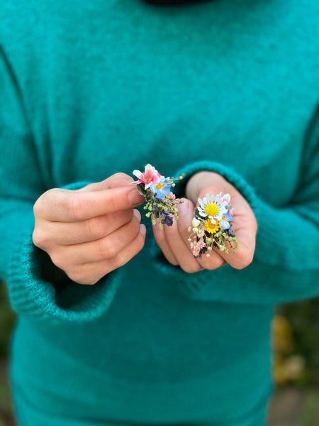 Meadow flower earrings