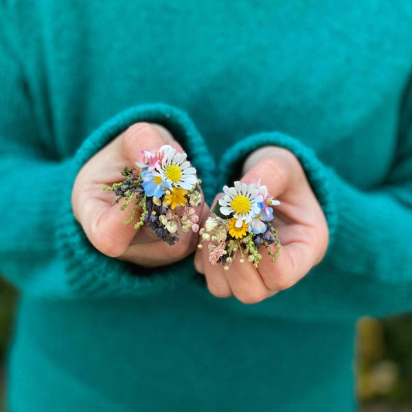 Meadow flower earrings