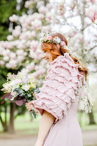 Romantic bridal bouquet Meadow flower bouquet Magaela Wedding Natural pastel bouquet for bride Handmade bridesmaid Preserved bouquet
