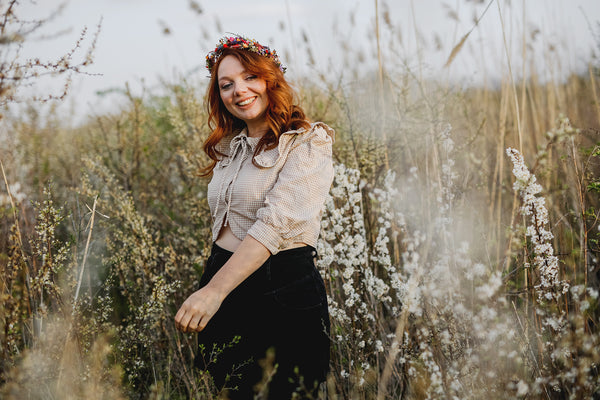 Colourful wedding hair crown Bridal meadow headpiece Flower crown for bride Preserved long lasting crown Wildflowers wedding crown Magaela