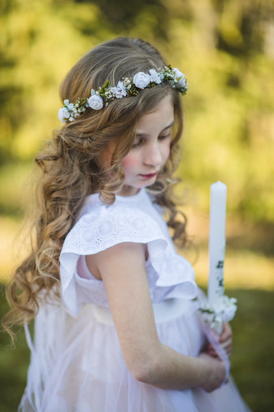 Holy communion headpiece with veil
