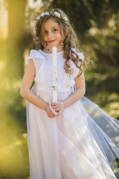 Holy communion headpiece with veil