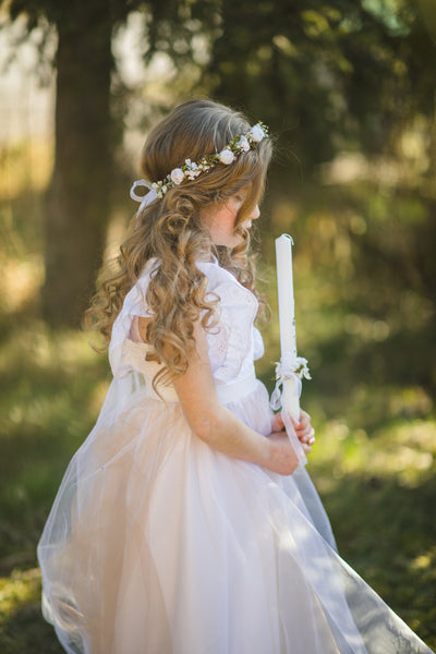 Holy communion headpiece with veil