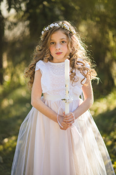 Holy communion headpiece with veil
