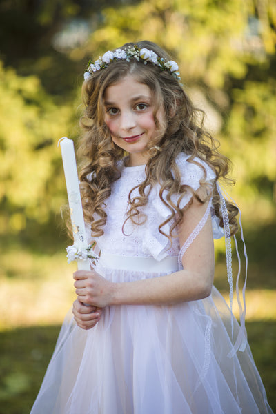 Holy communion headpiece with veil