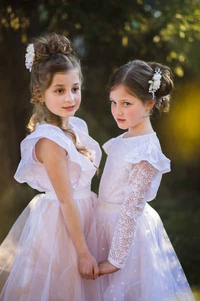 Daisy flower communion comb