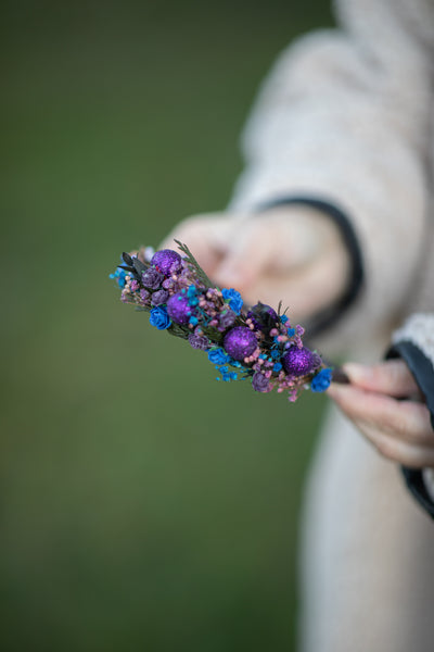 Christmas winter flower headbands