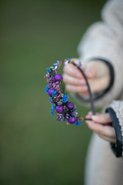 Christmas winter flower headbands