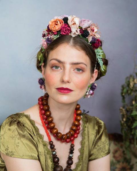 Wedding Frida flower headband