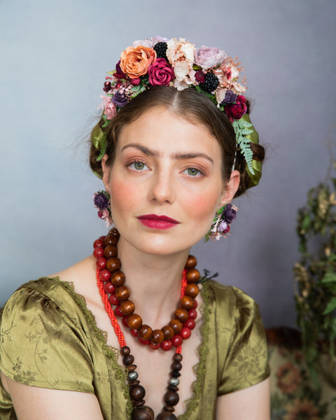 Wedding Frida flower headband