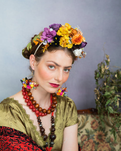 Autumn Frida Kahlo headband