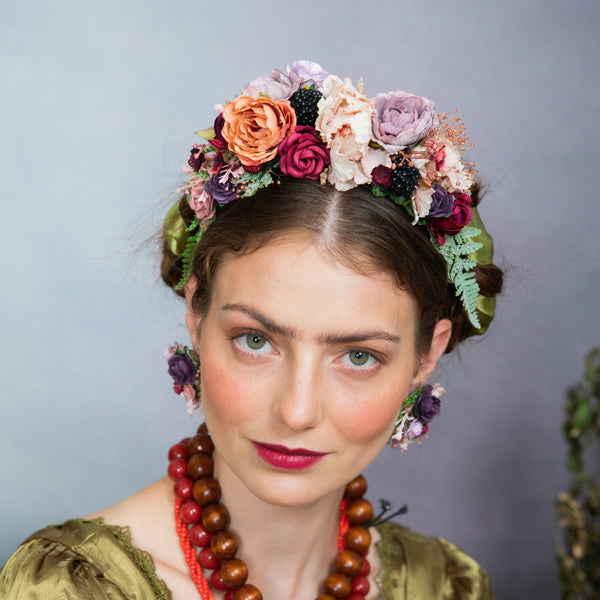 Wedding Frida flower headband