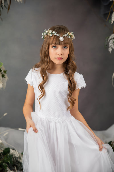 White Holy Communion tiara