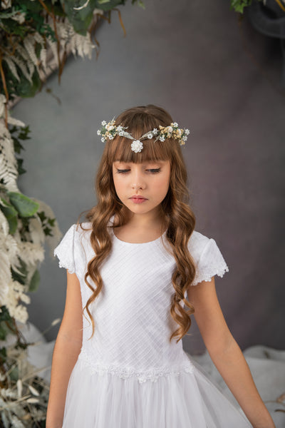 White Holy Communion tiara