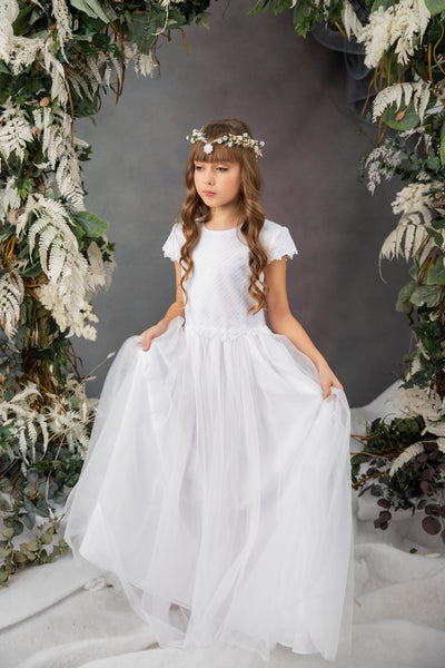 White Holy Communion tiara
